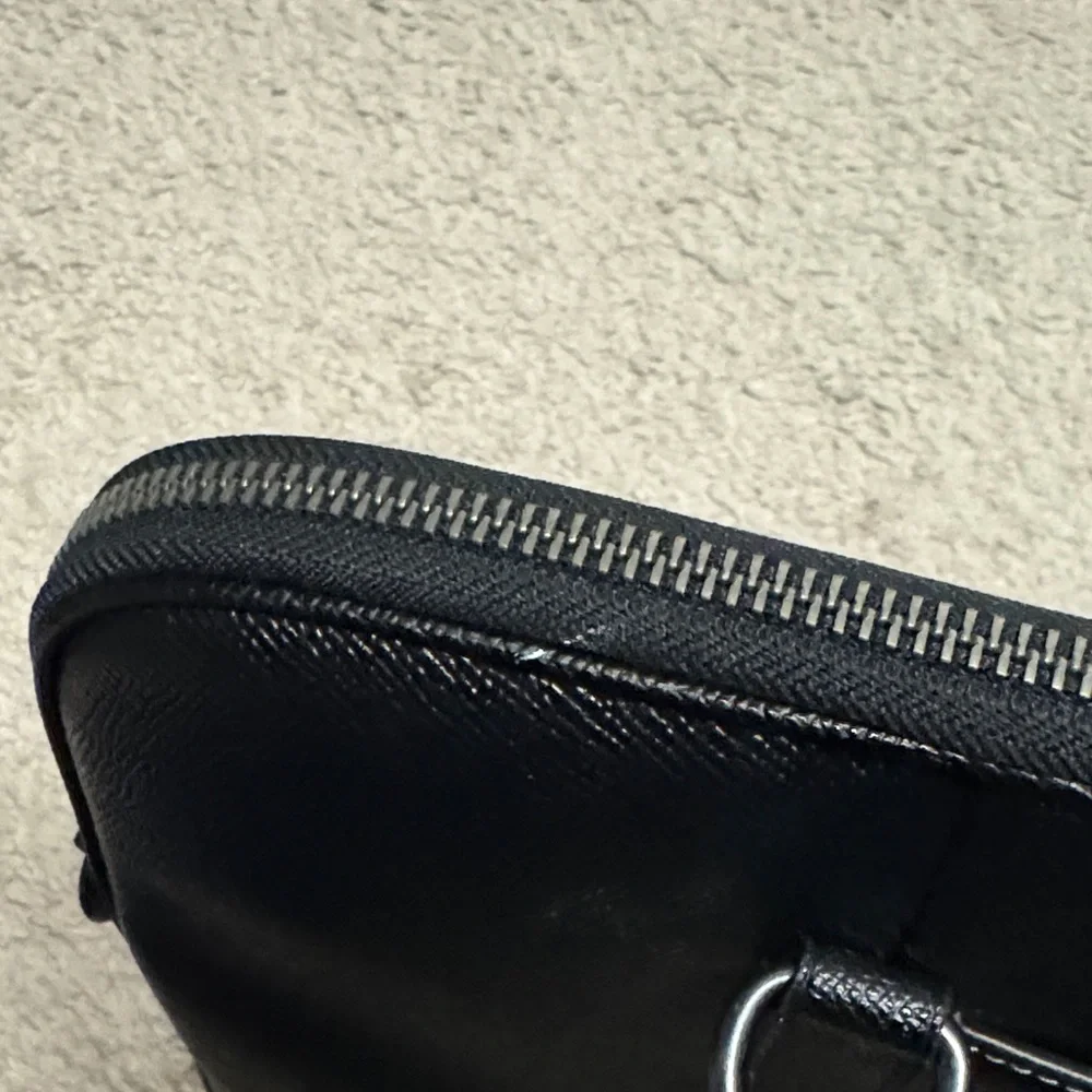 Coach Black Leather Briefcase - Picture 3 of 9